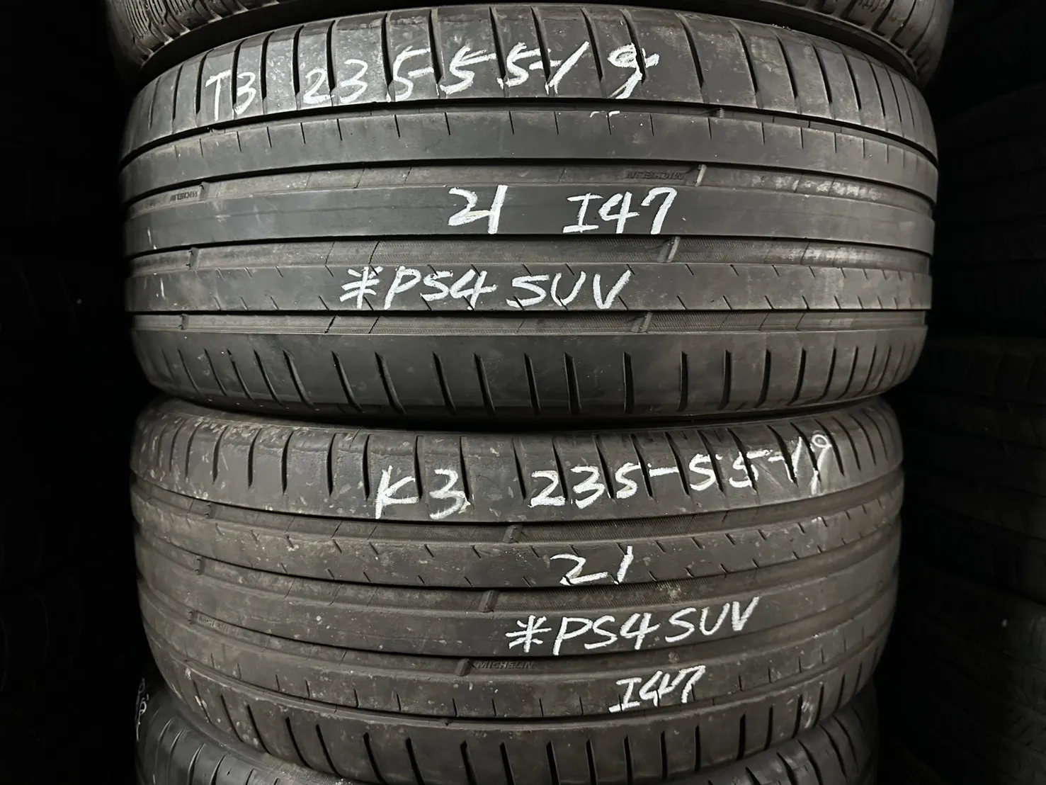 米其林PS4 SUV 二條 235-55-19