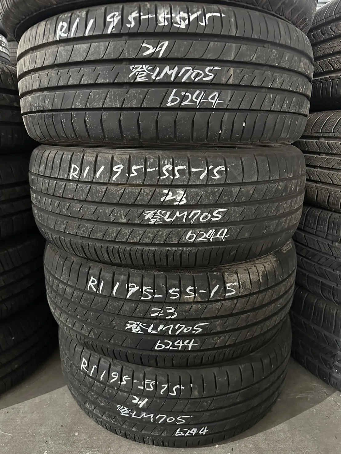 登錄普LM705 四條 195-55-15