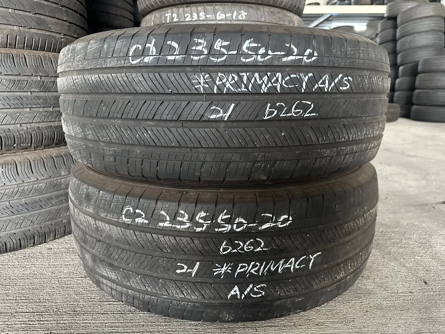 米其林PRIMACY A/S 二條 235-50-20
