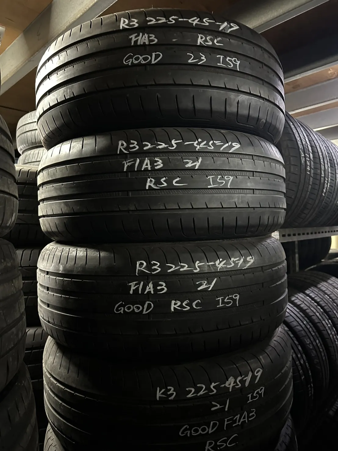 固特異F1A3(防爆）四條 225-45-19