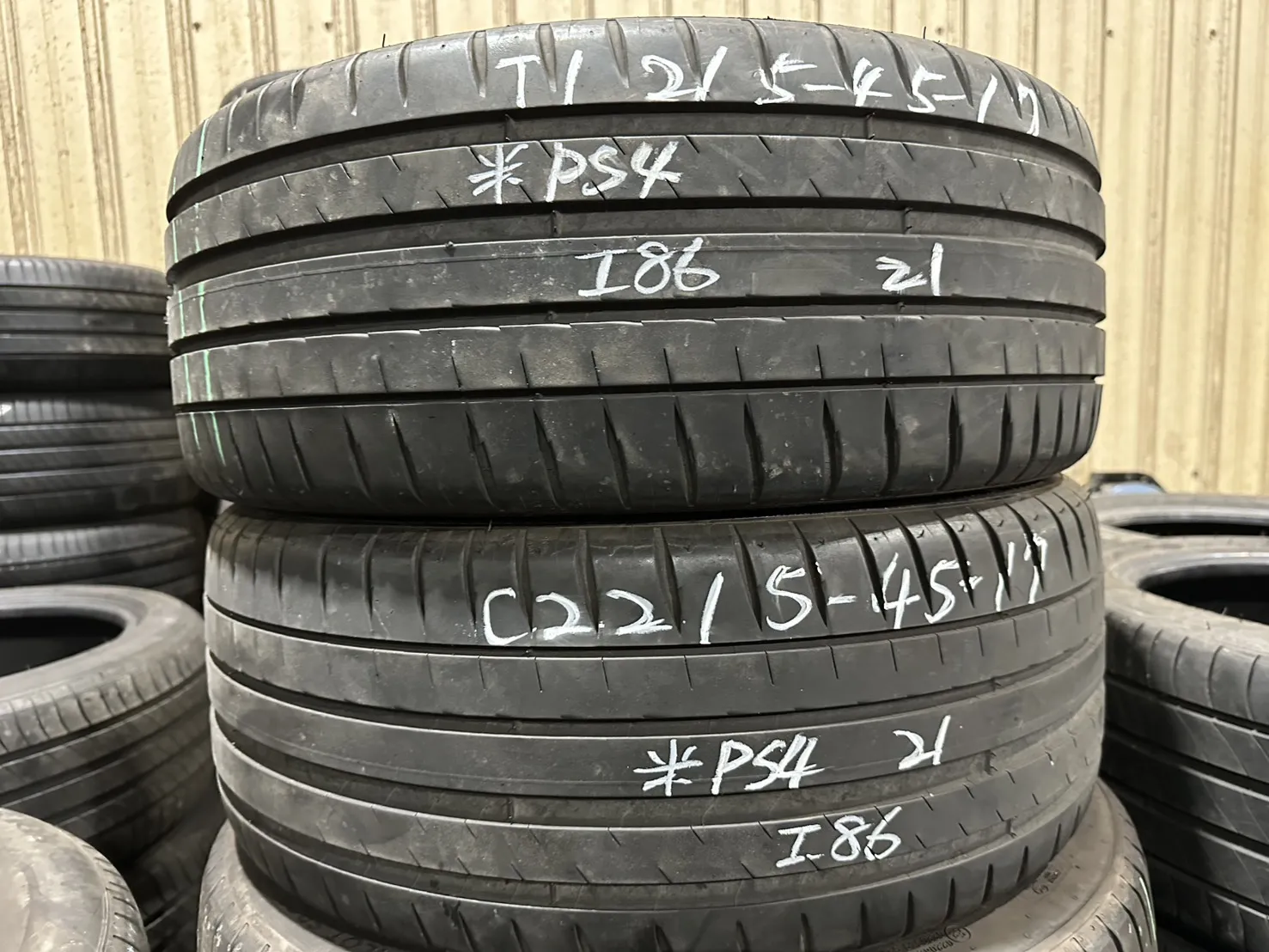 米其林PS4 二條 215-45-17