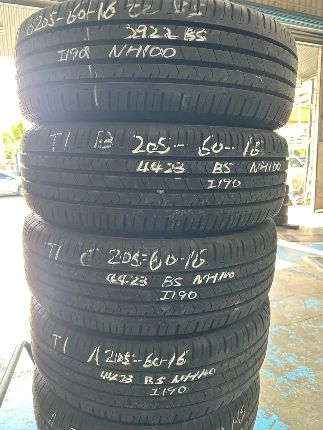 普利司通NH100 四條 205-60-16
