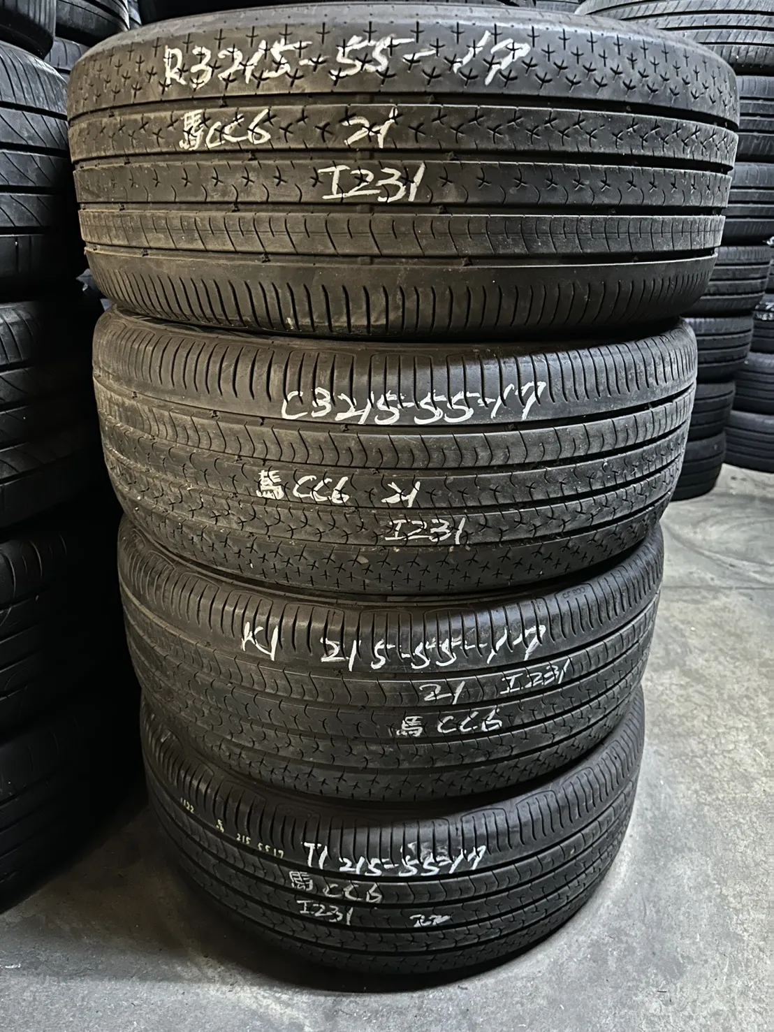 馬牌CC6 四條 215-55-17