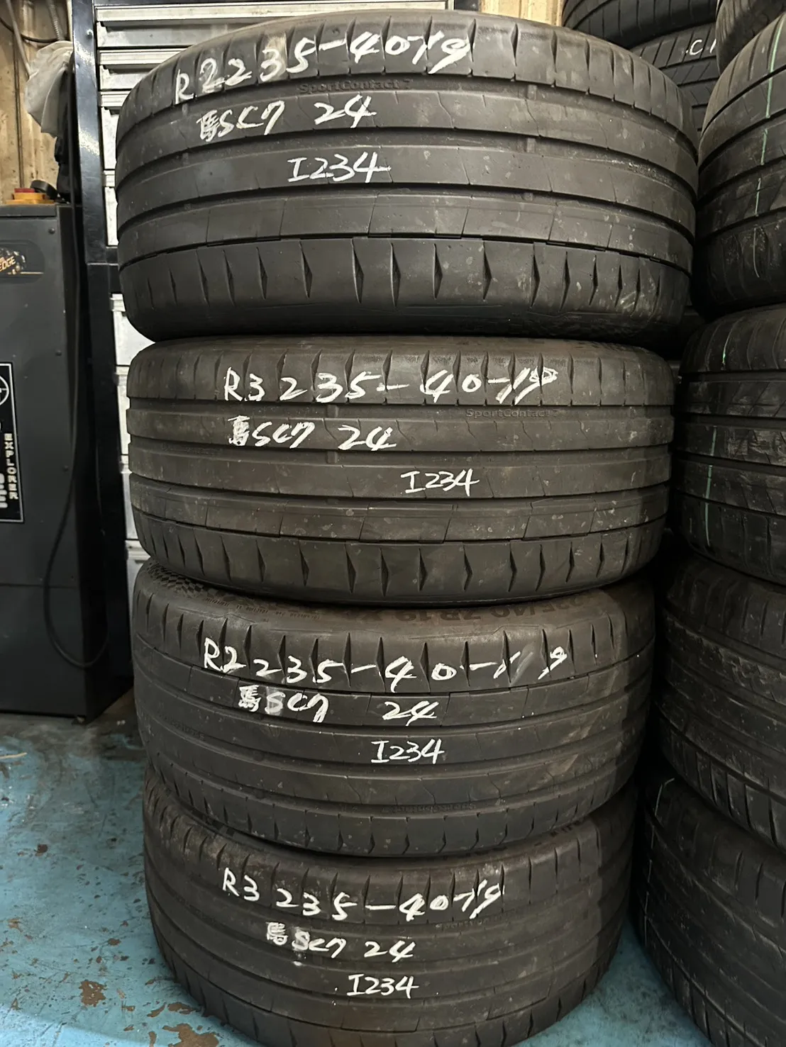 馬牌SC7 四條 235-40-19