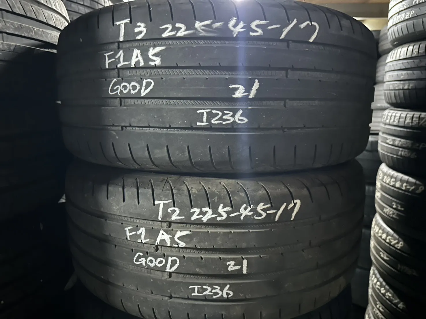 固特異F1A5 二條 225-45-17