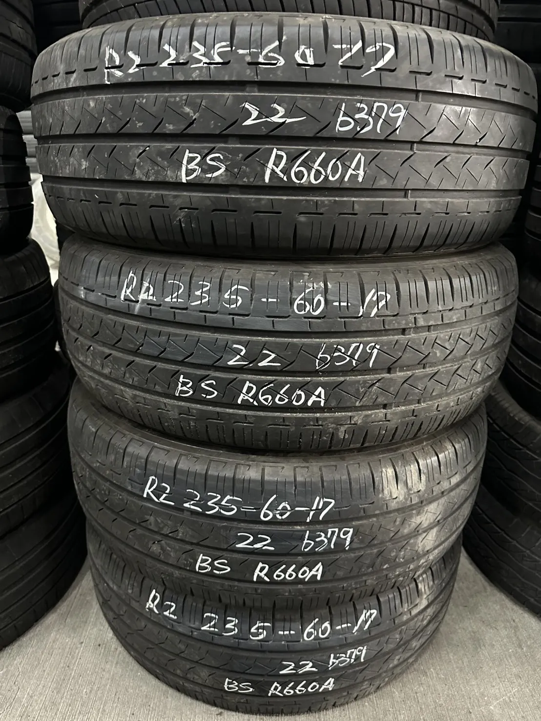 普利司通 R660A 四條 235-60-17