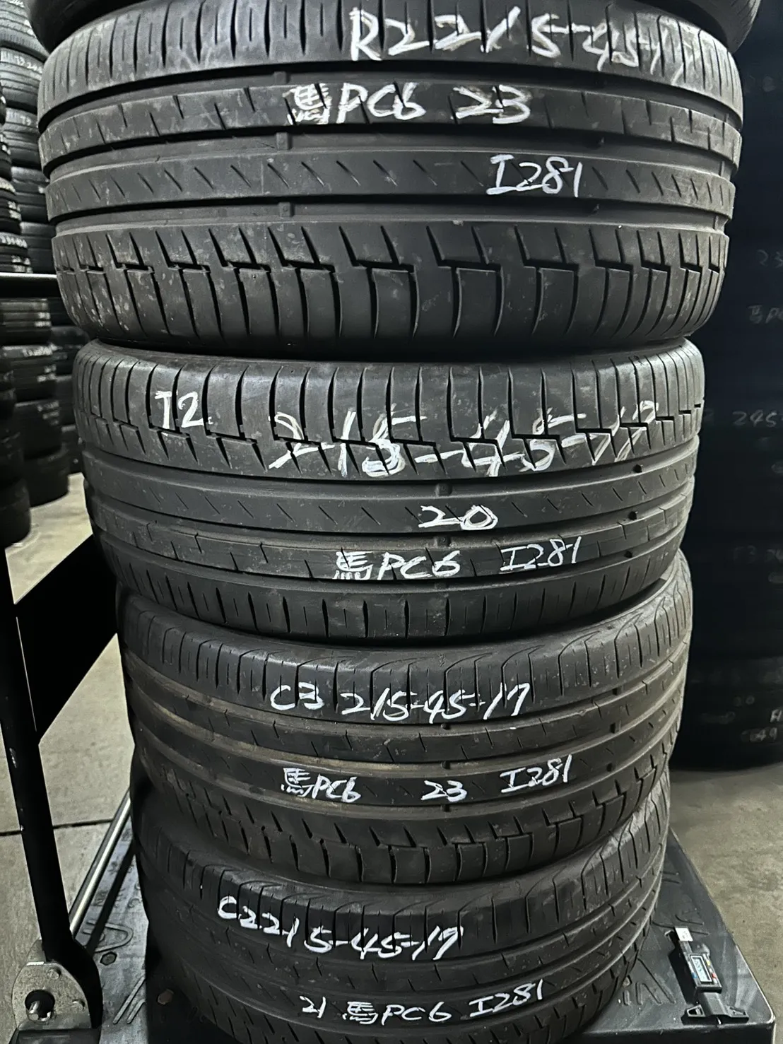 馬牌PC6 四條 215-45-17