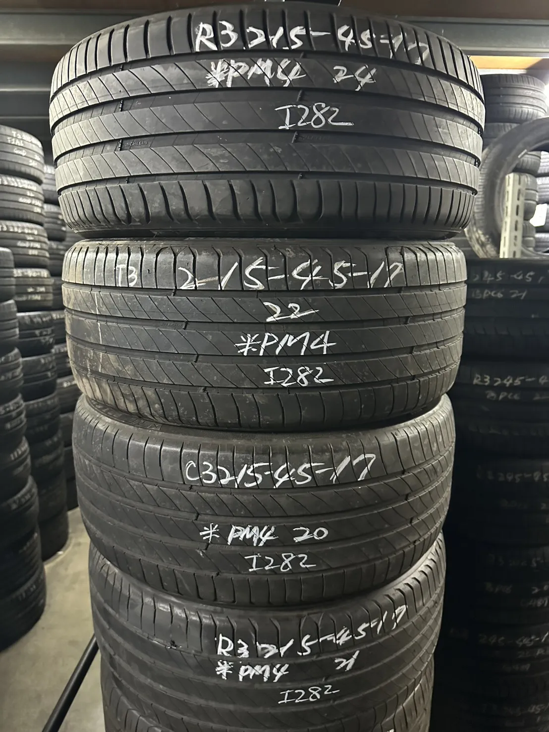 米其林PM4 四條 215-45-17