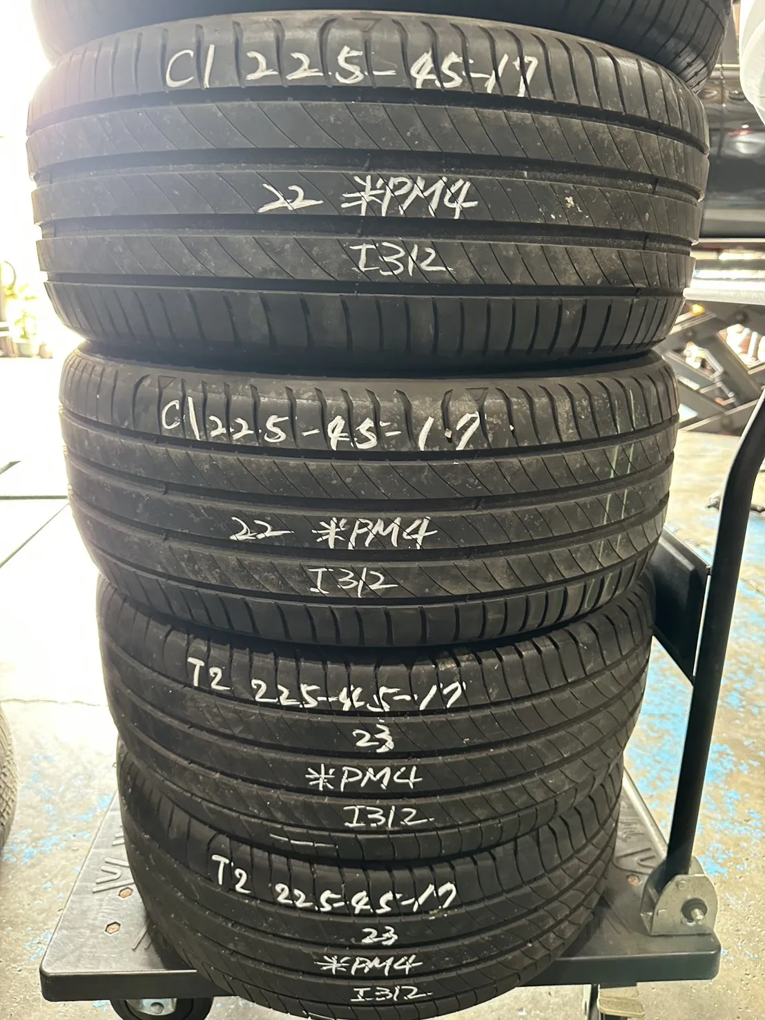 米其林PM4 四條 225-45-17