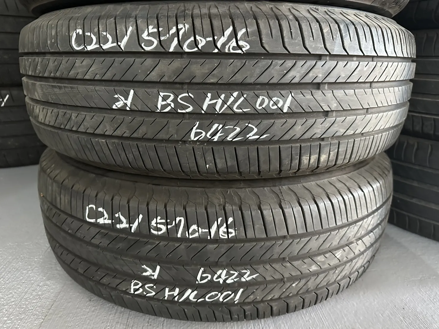 普利司通H/L001 二條 215-70-16