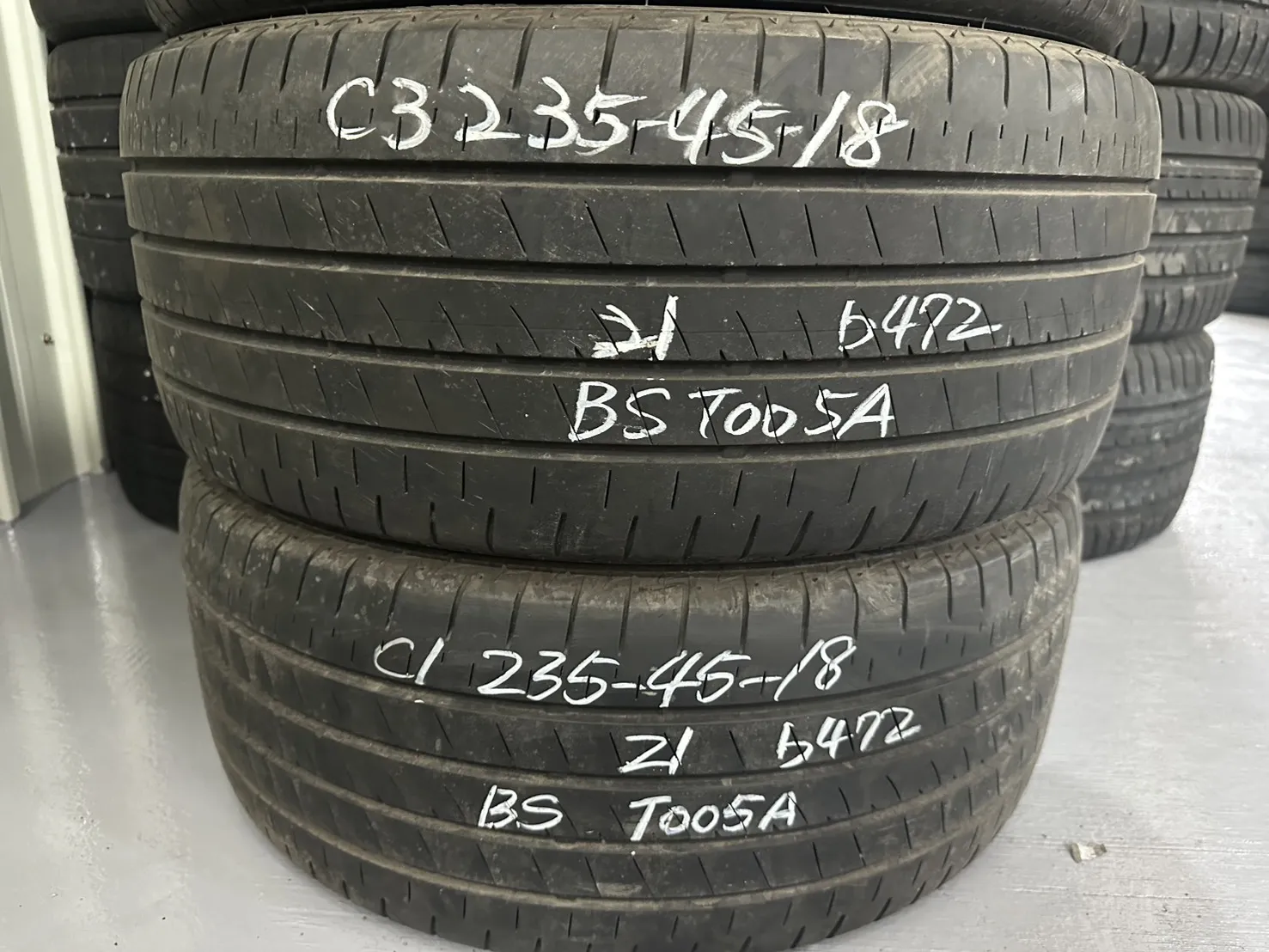 普利司通T005A 二條 235-45-18