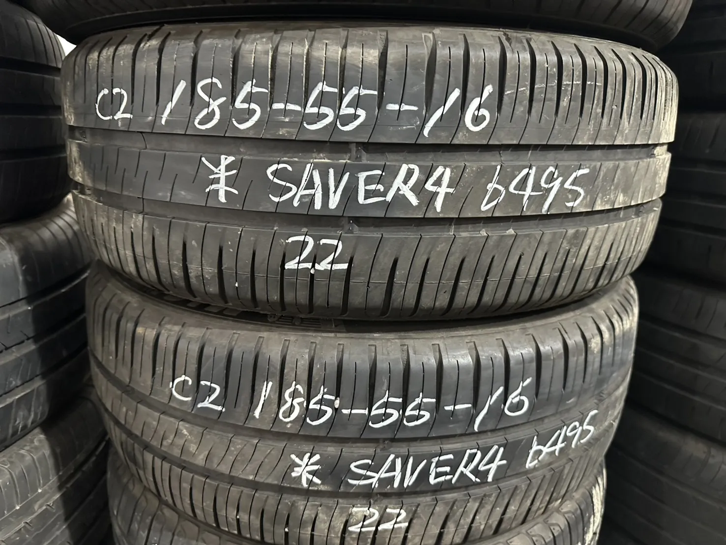 米其林SAVER4 二條 185-55-16