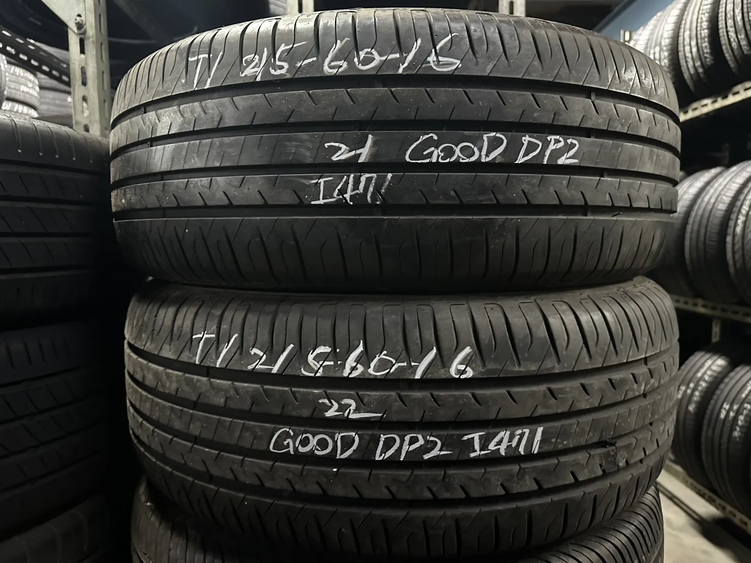 固特異DP2 二條 215-60-16