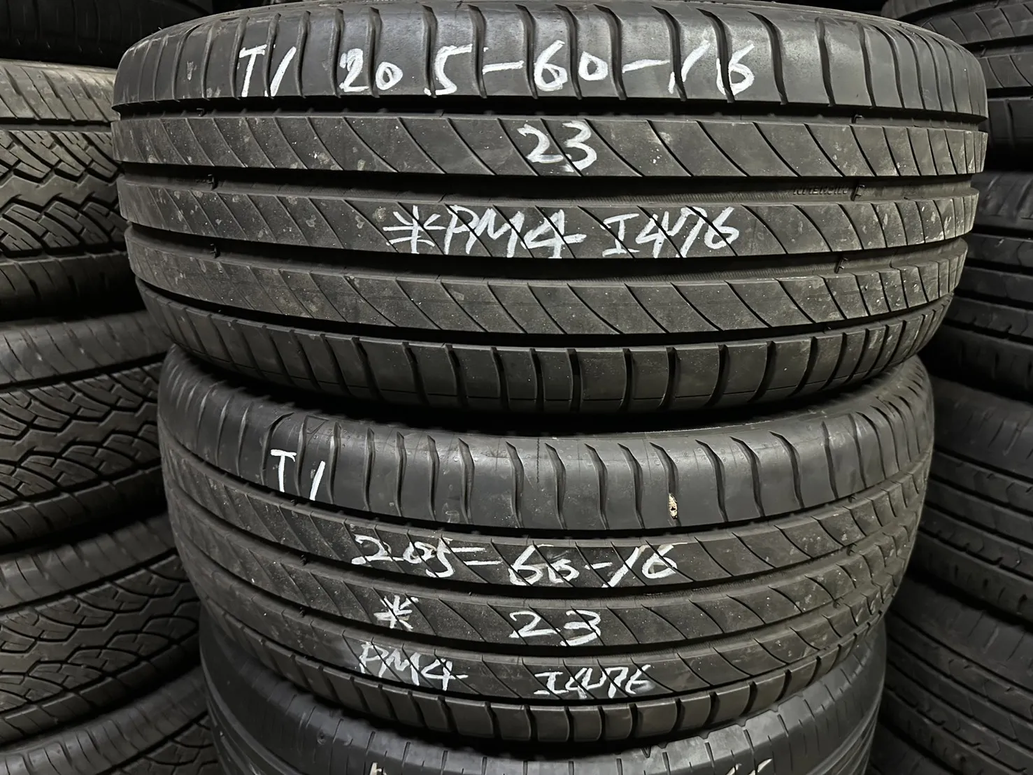 米其林PM4 二條 205-60-16