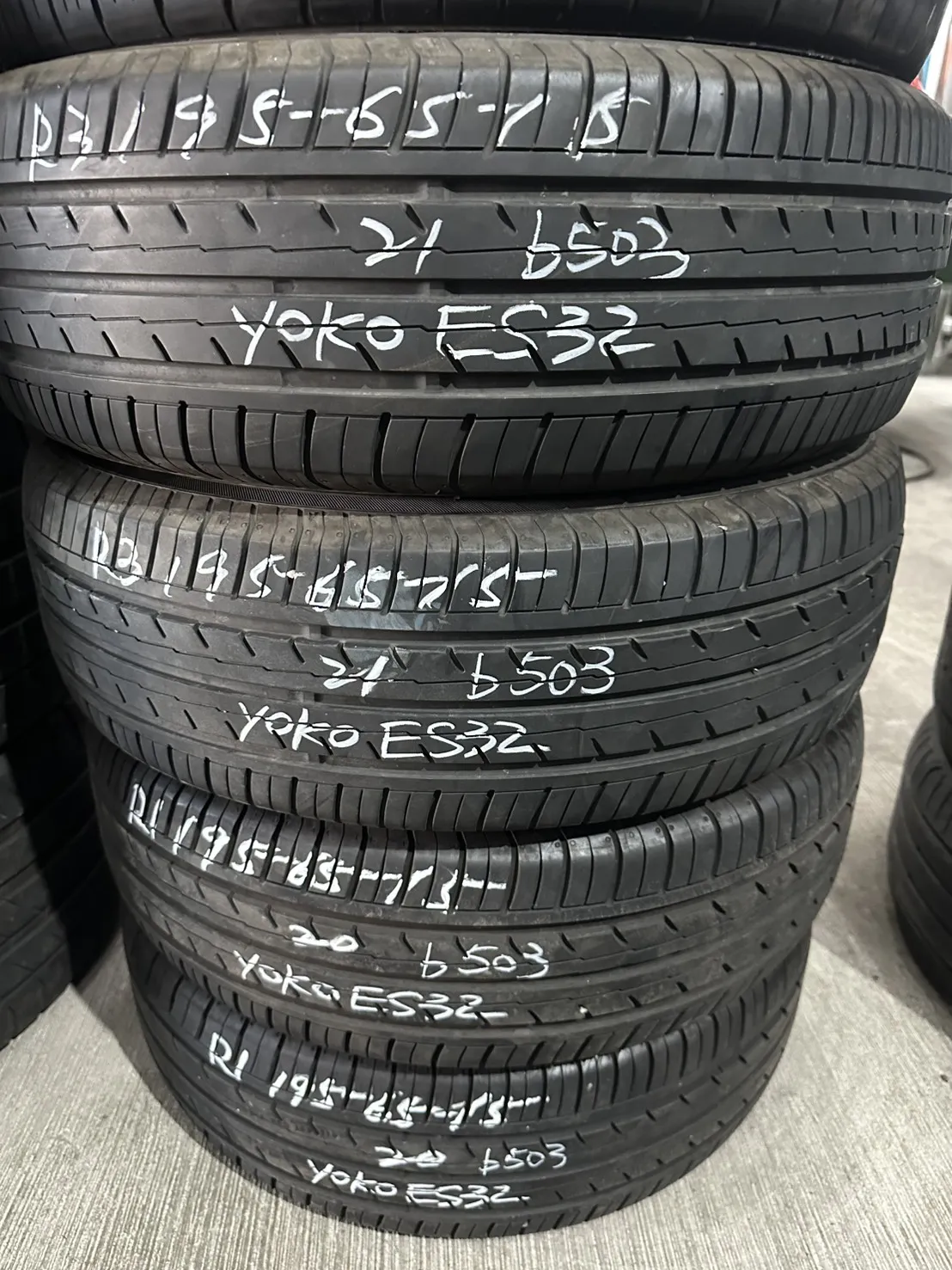 橫濱ES32 四條 195-65-15