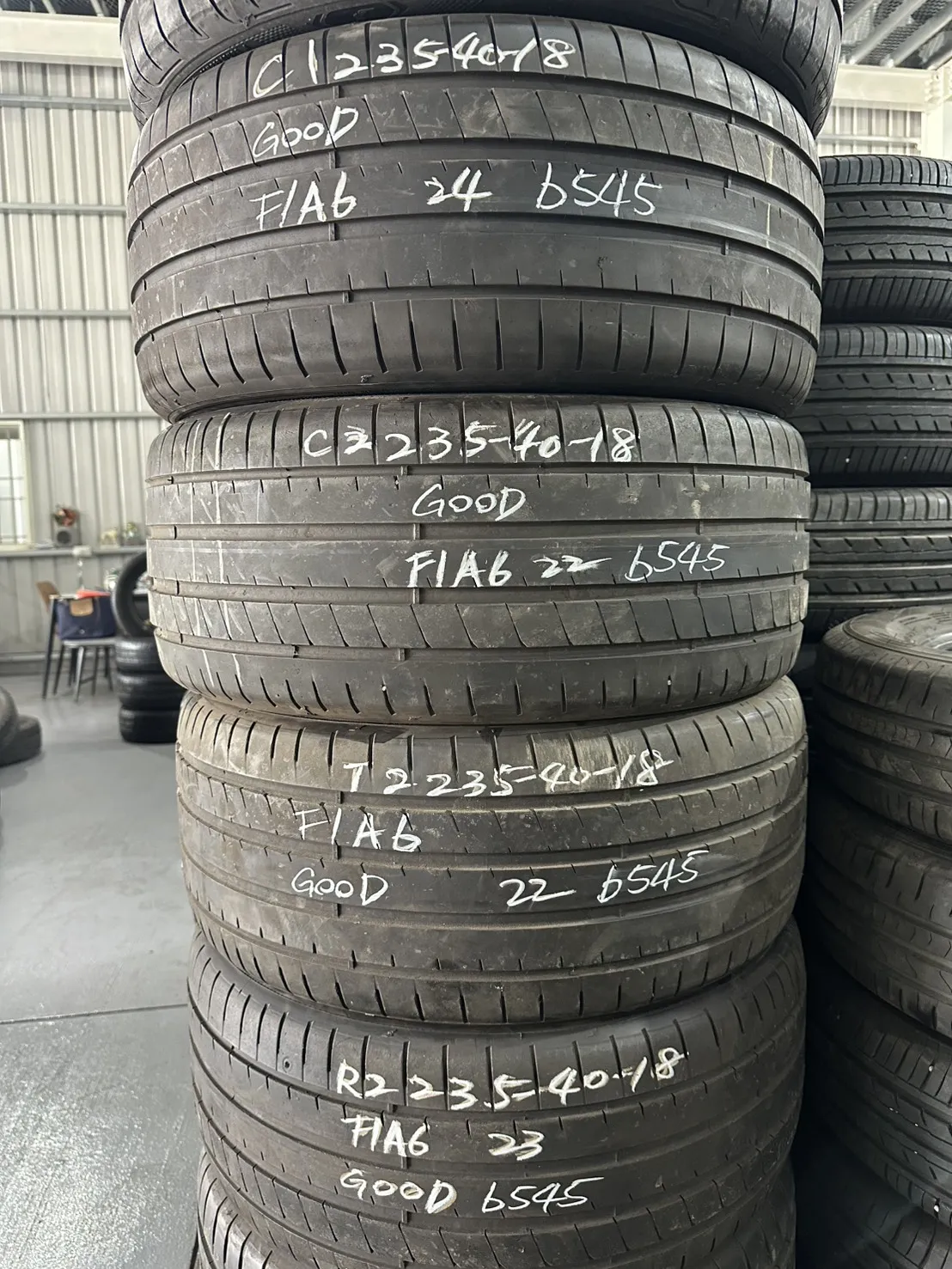 固特異F1A6 四條 235-40-18