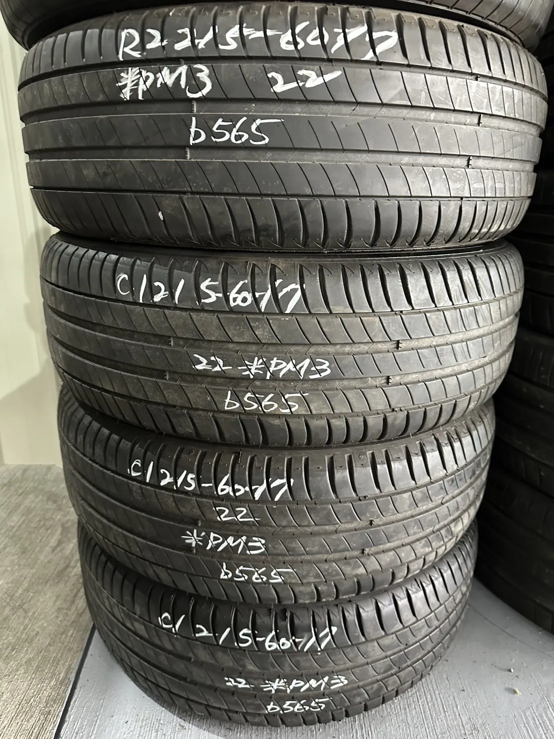 米其林PM3 四條 215-60-17
