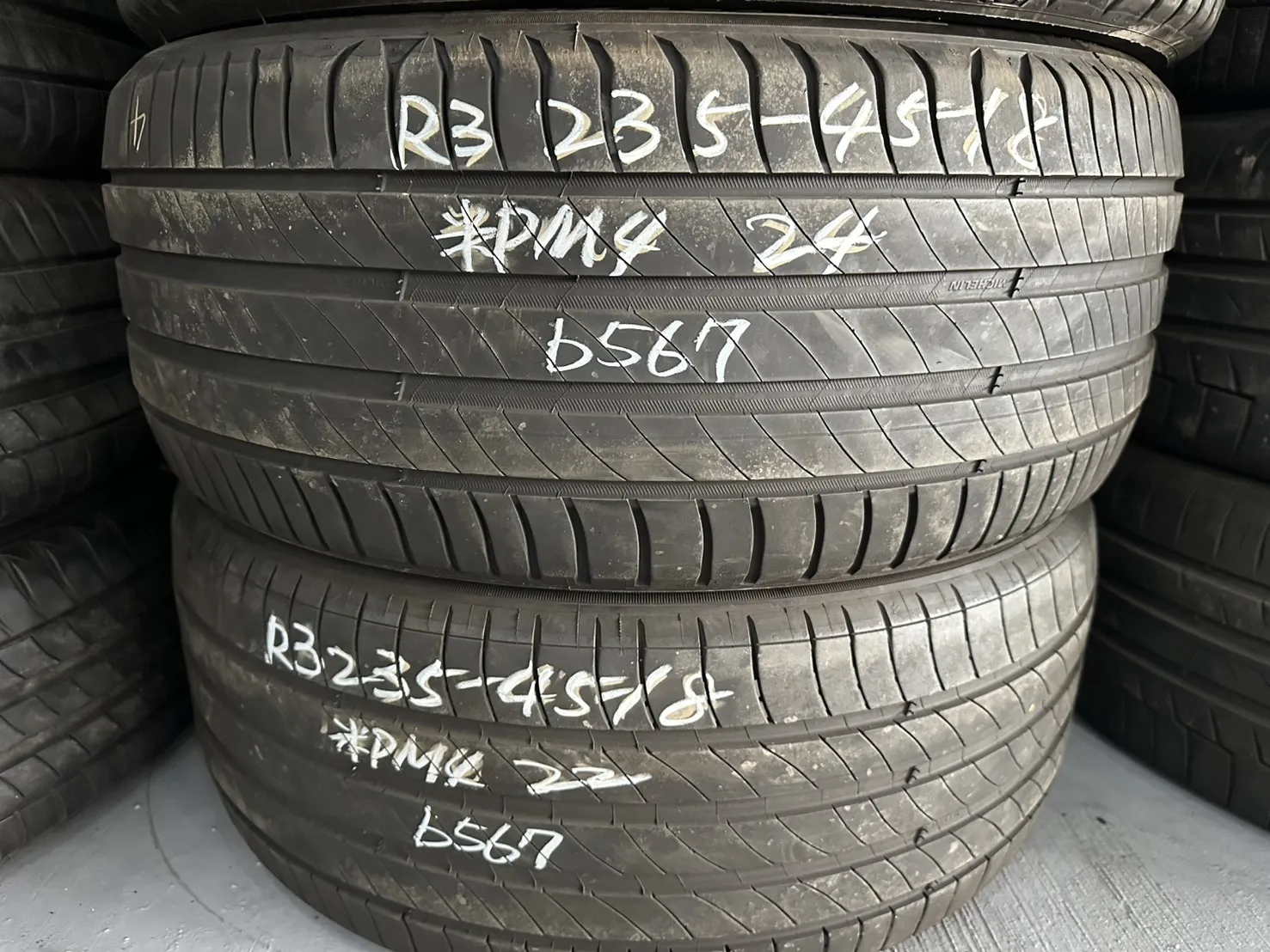 米其林PM4 二條 235-45-18