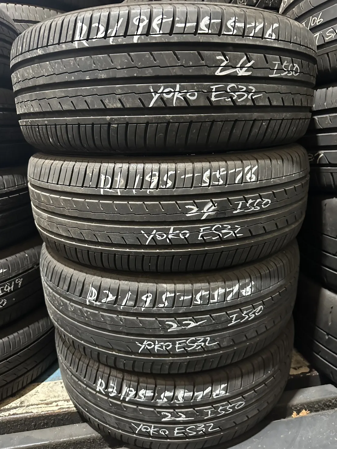 橫濱ES32 四條 195-55-16