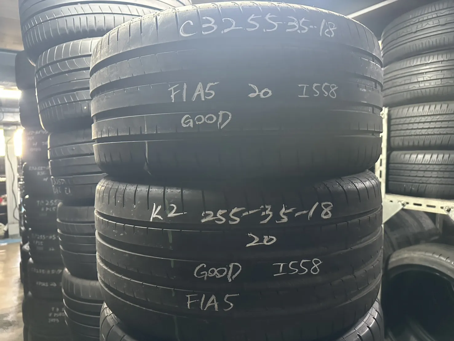 固特異F1A5 二條 255-35-18