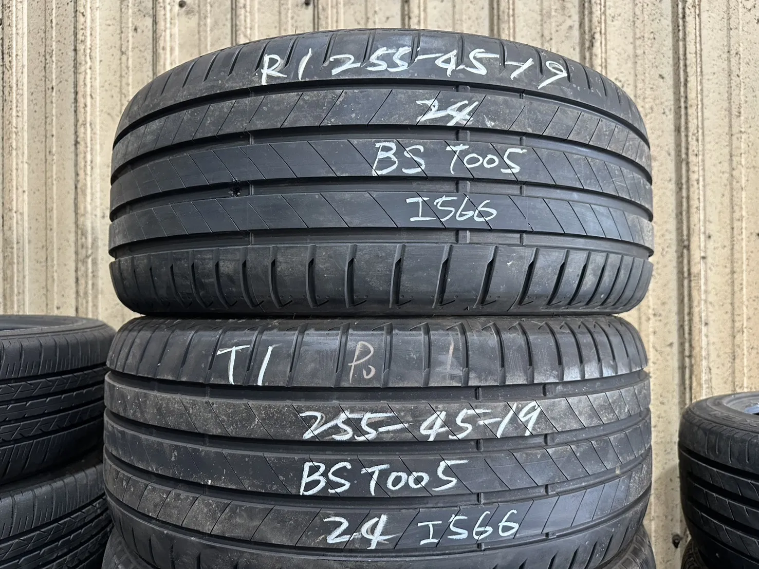 普利司通T005 二條 255-45-19