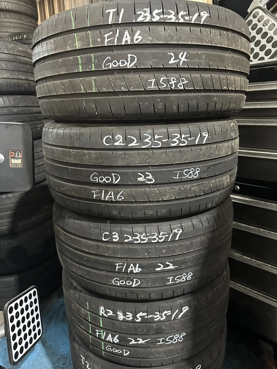 固特異F1A6 四條 235-35-19