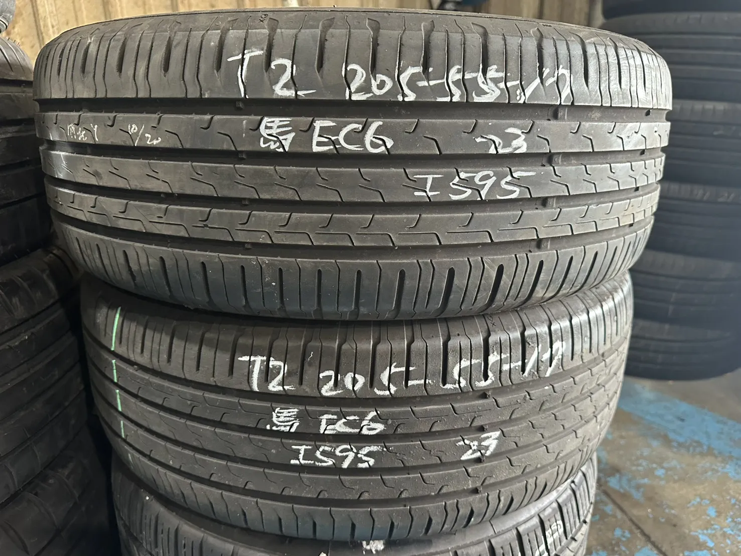 馬牌EC6 二條 205-55-17