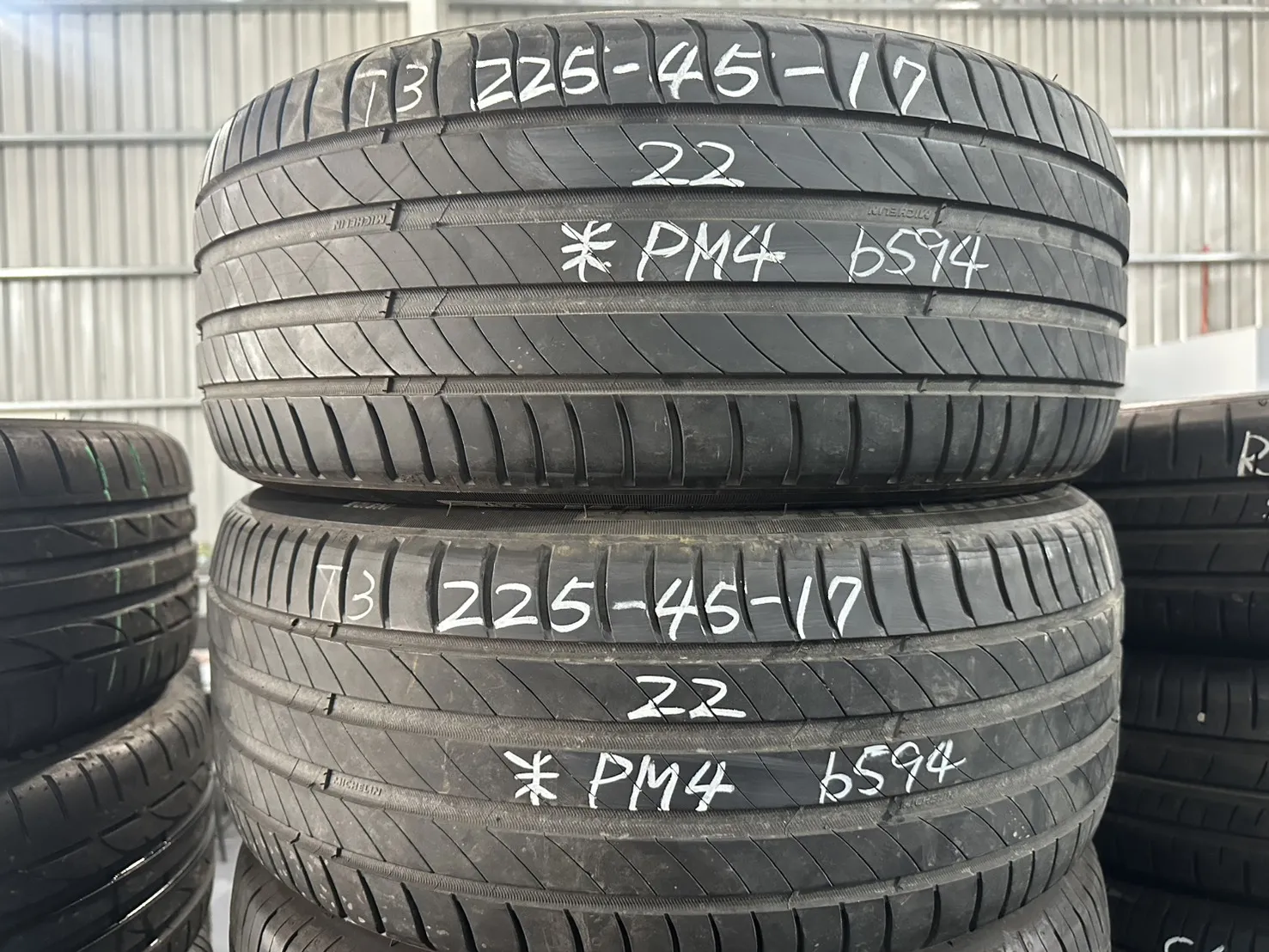 米其林PM4 二條 225-45-17