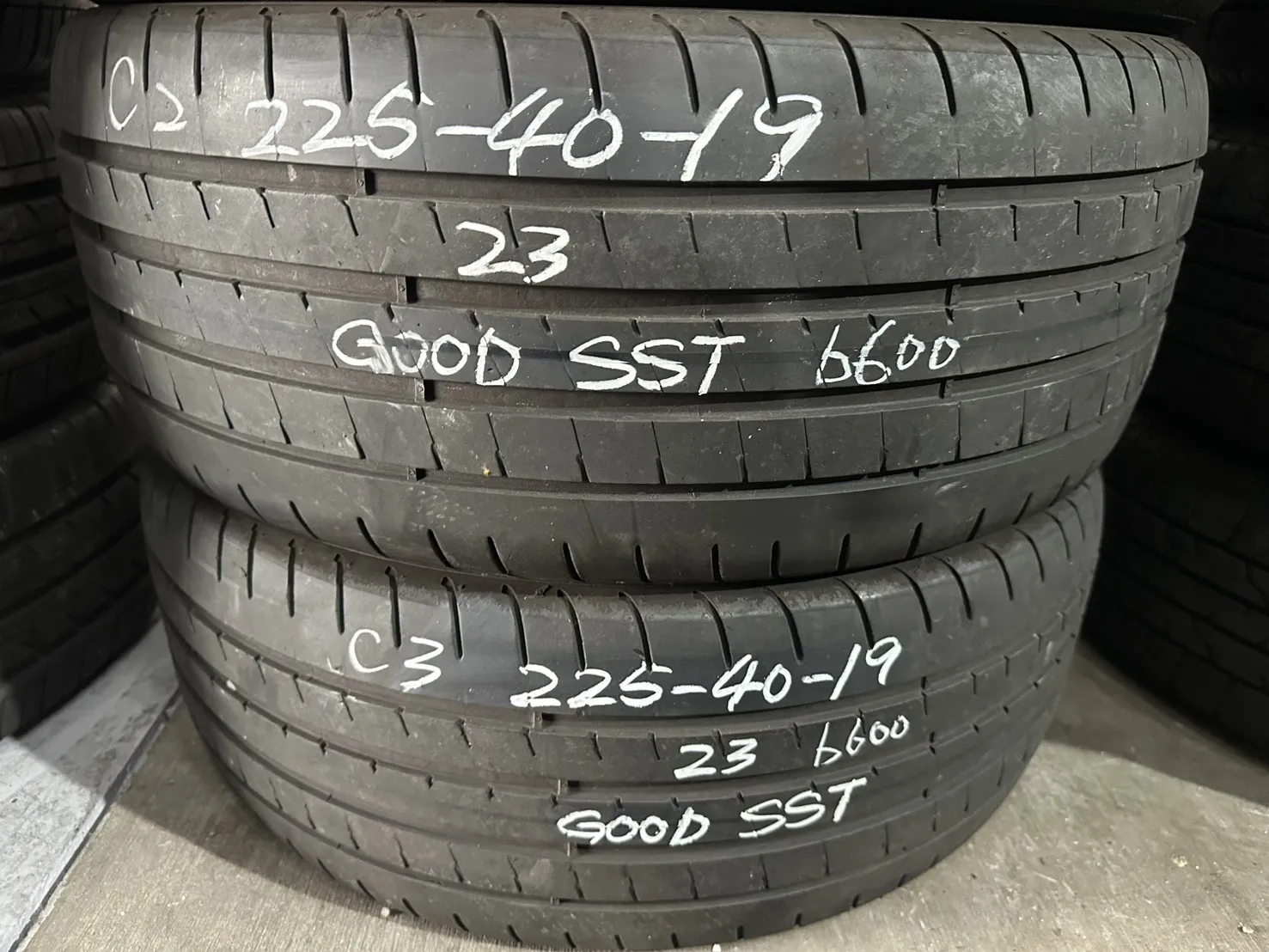 固特異SST 二條 225-40-19