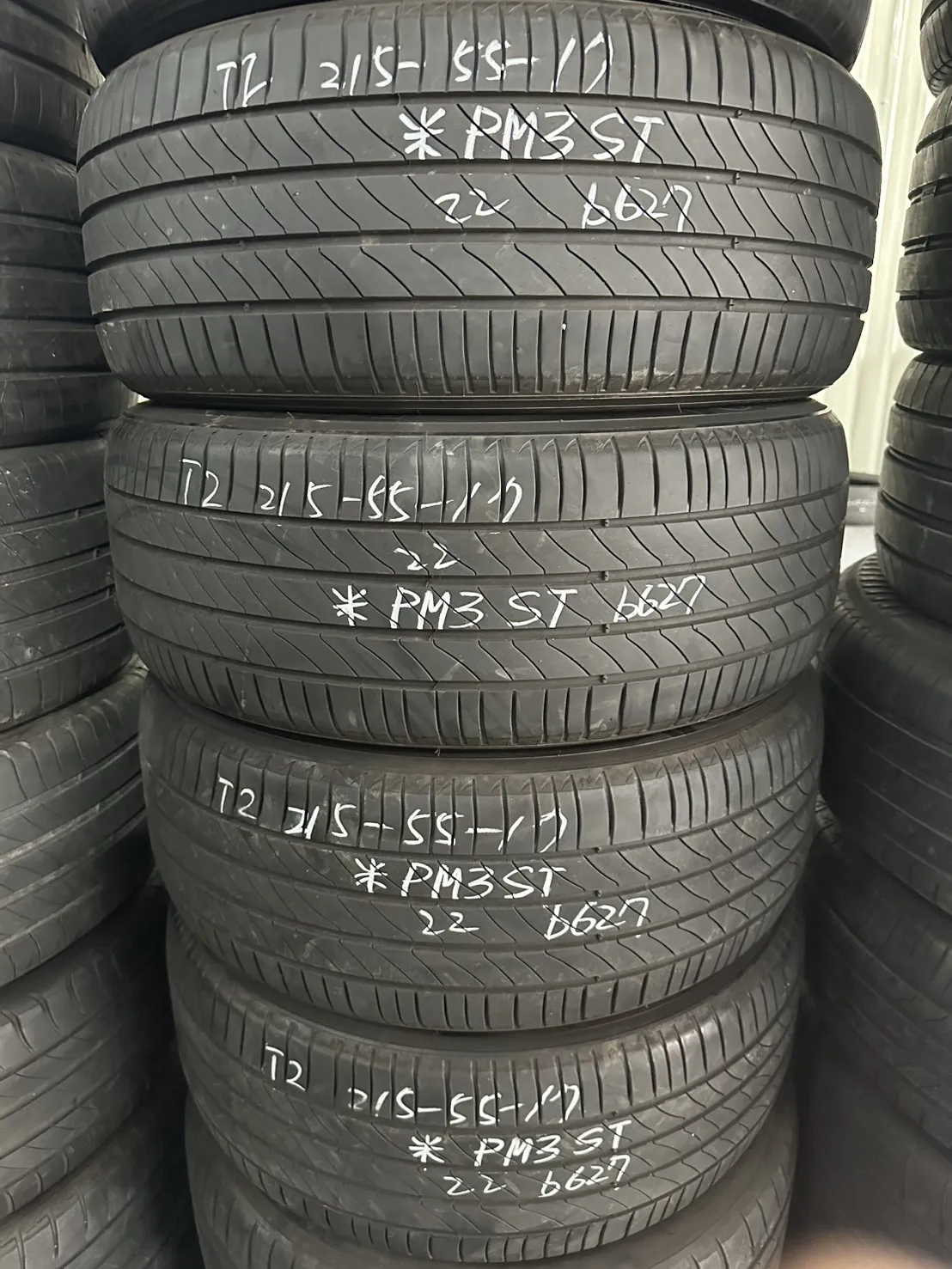 米其林PM3st 四條 215-55-17