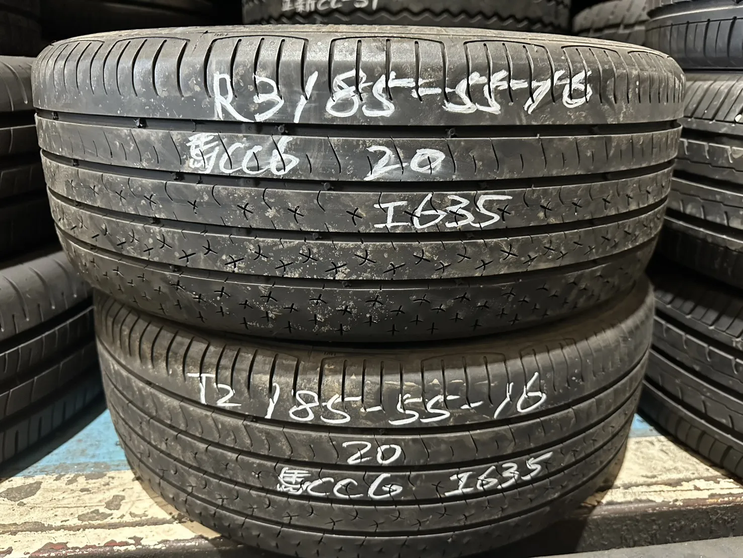 馬牌CC6 二條 185-55-16