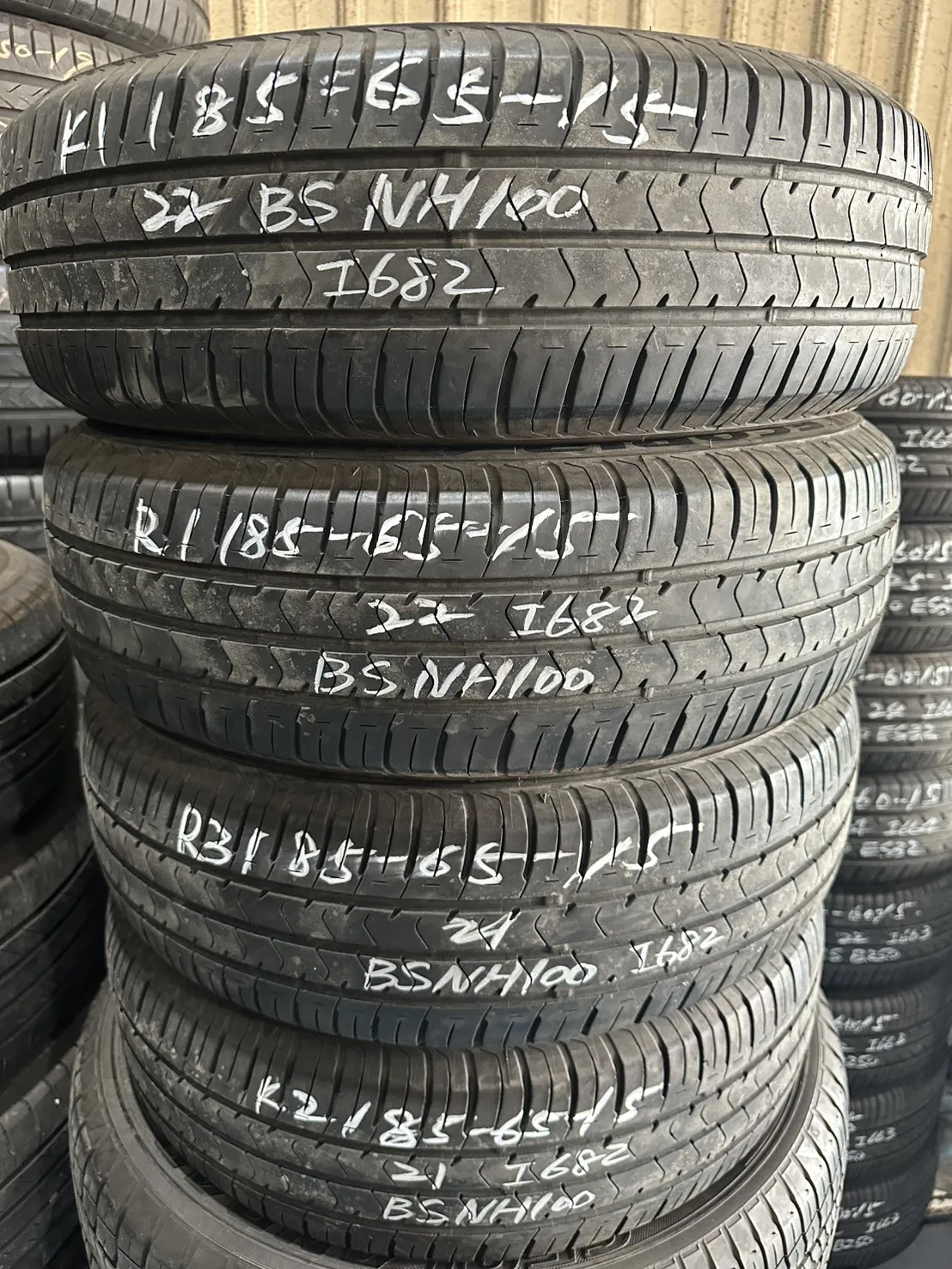 普利司通NH100 四條 185-65-15