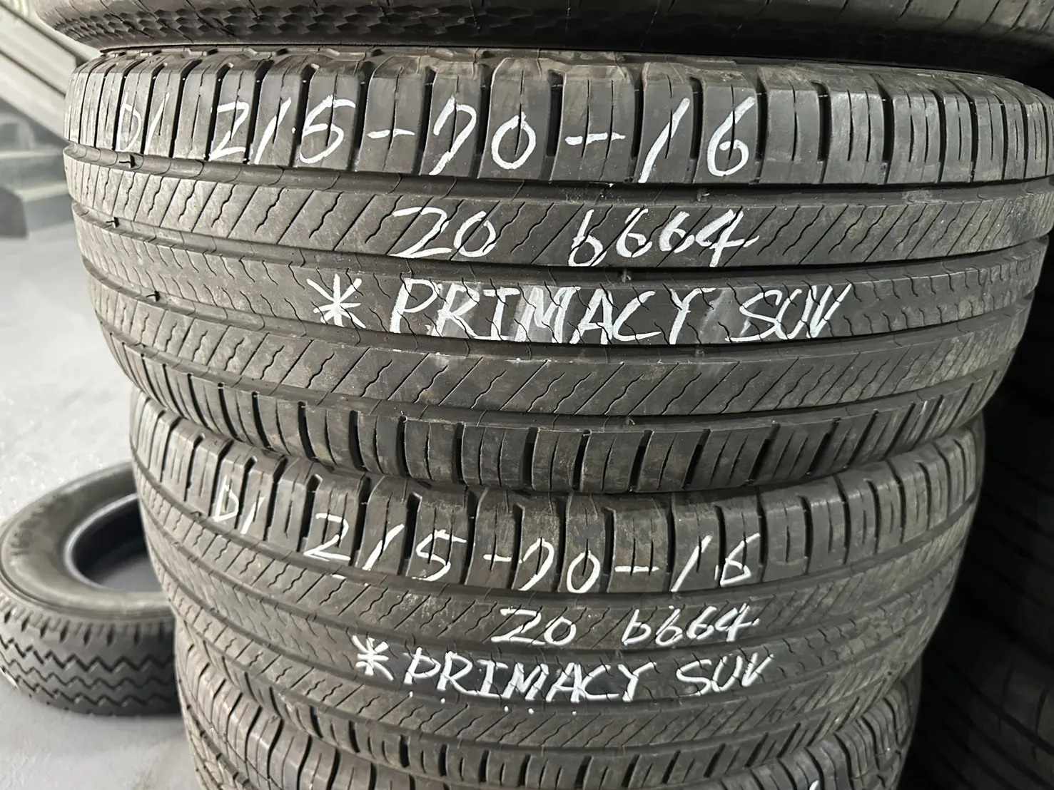 米其林SUV 二條 215-70-16