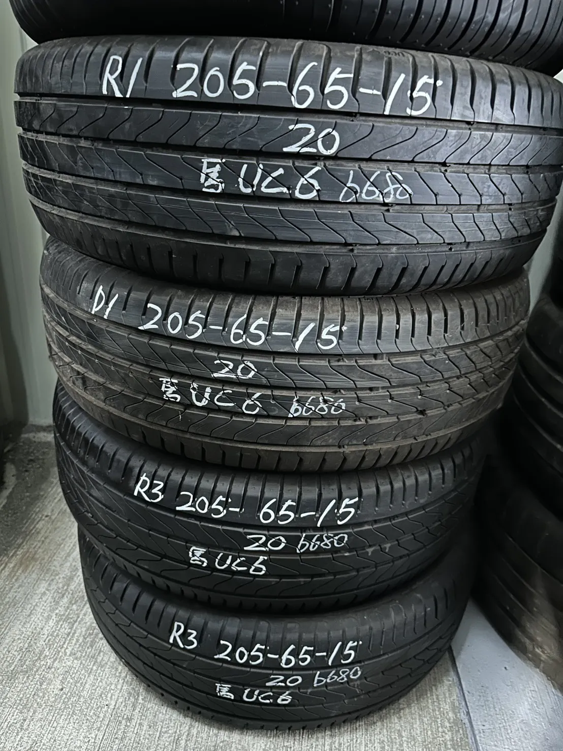 馬牌UC6 四條 205-65-15