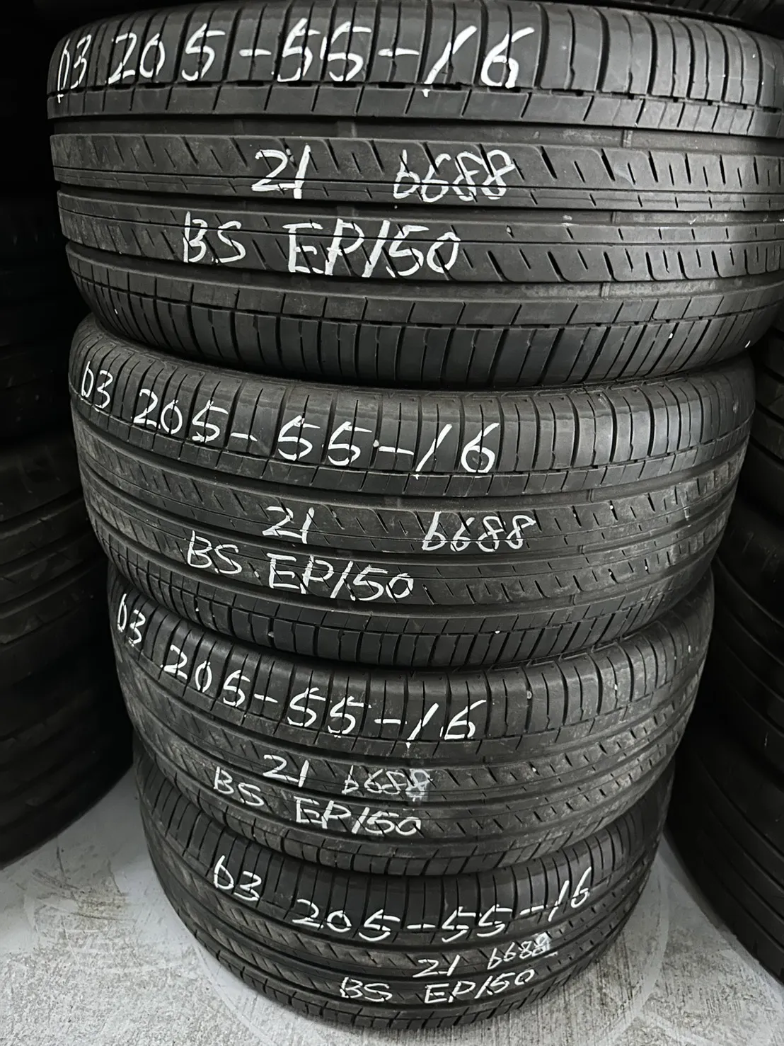 普利司通EP150 四條 205-55-16