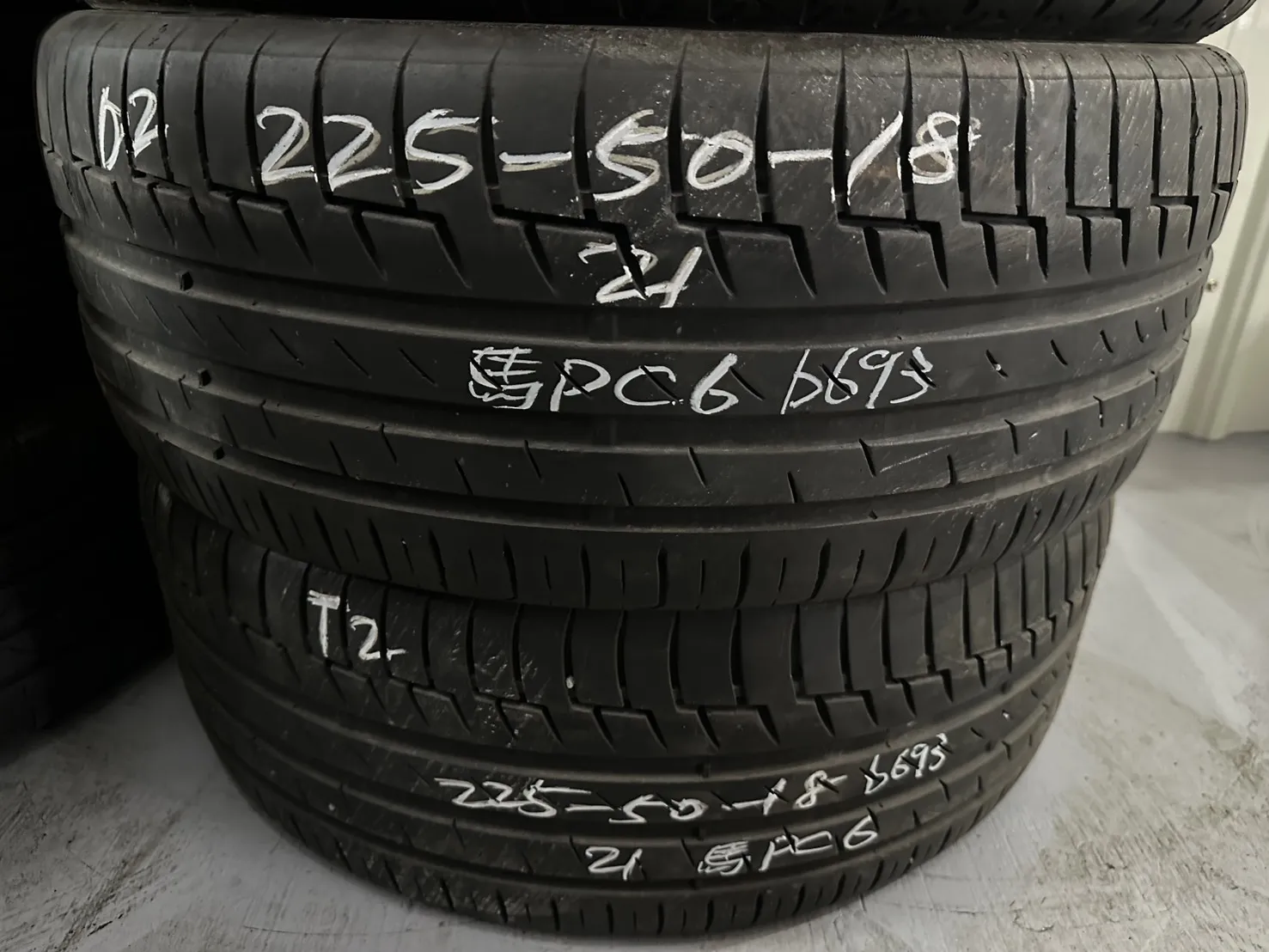 馬牌PC6 二條 225-50-18