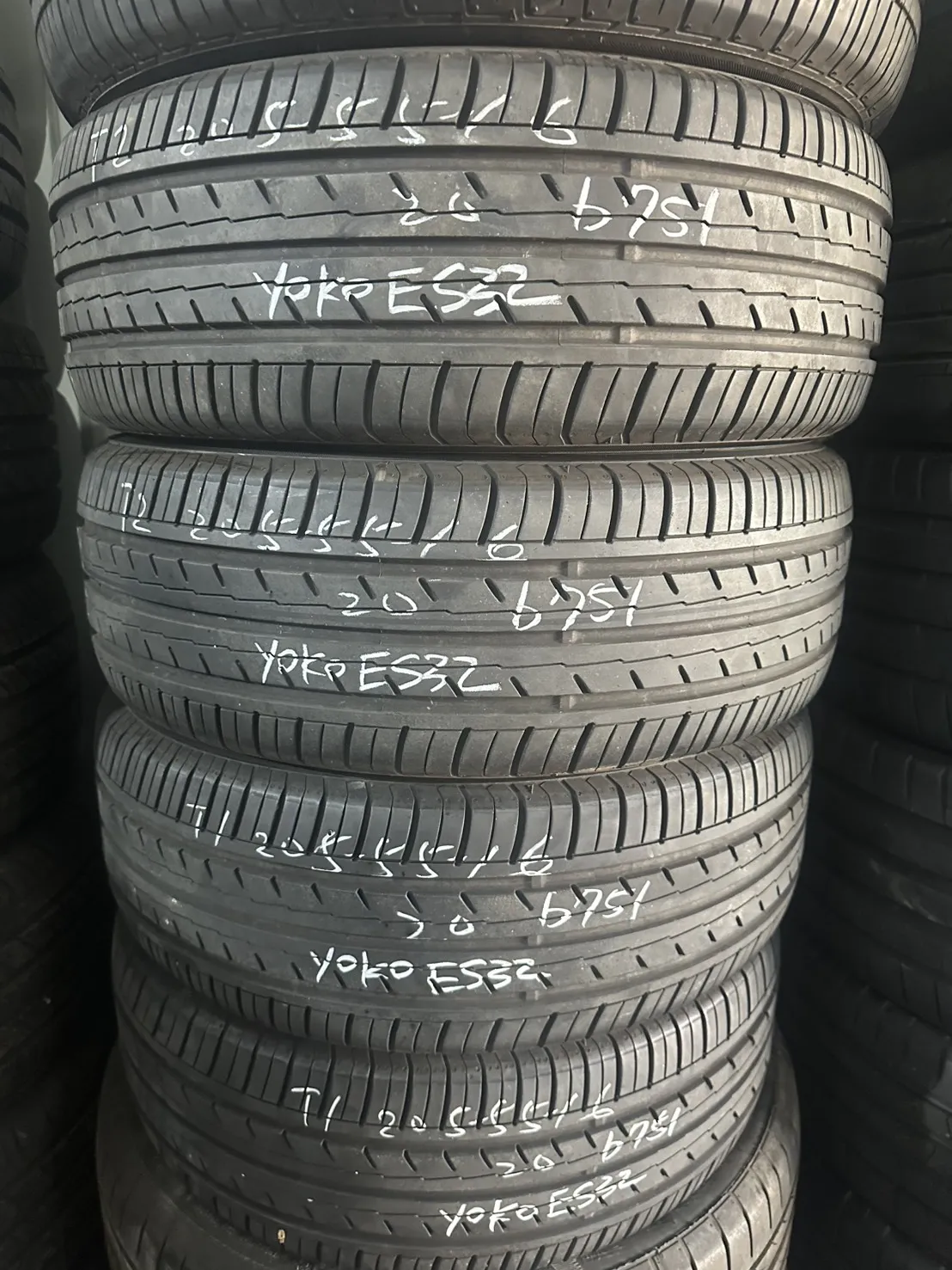 橫濱ES32 四條 205-55-16