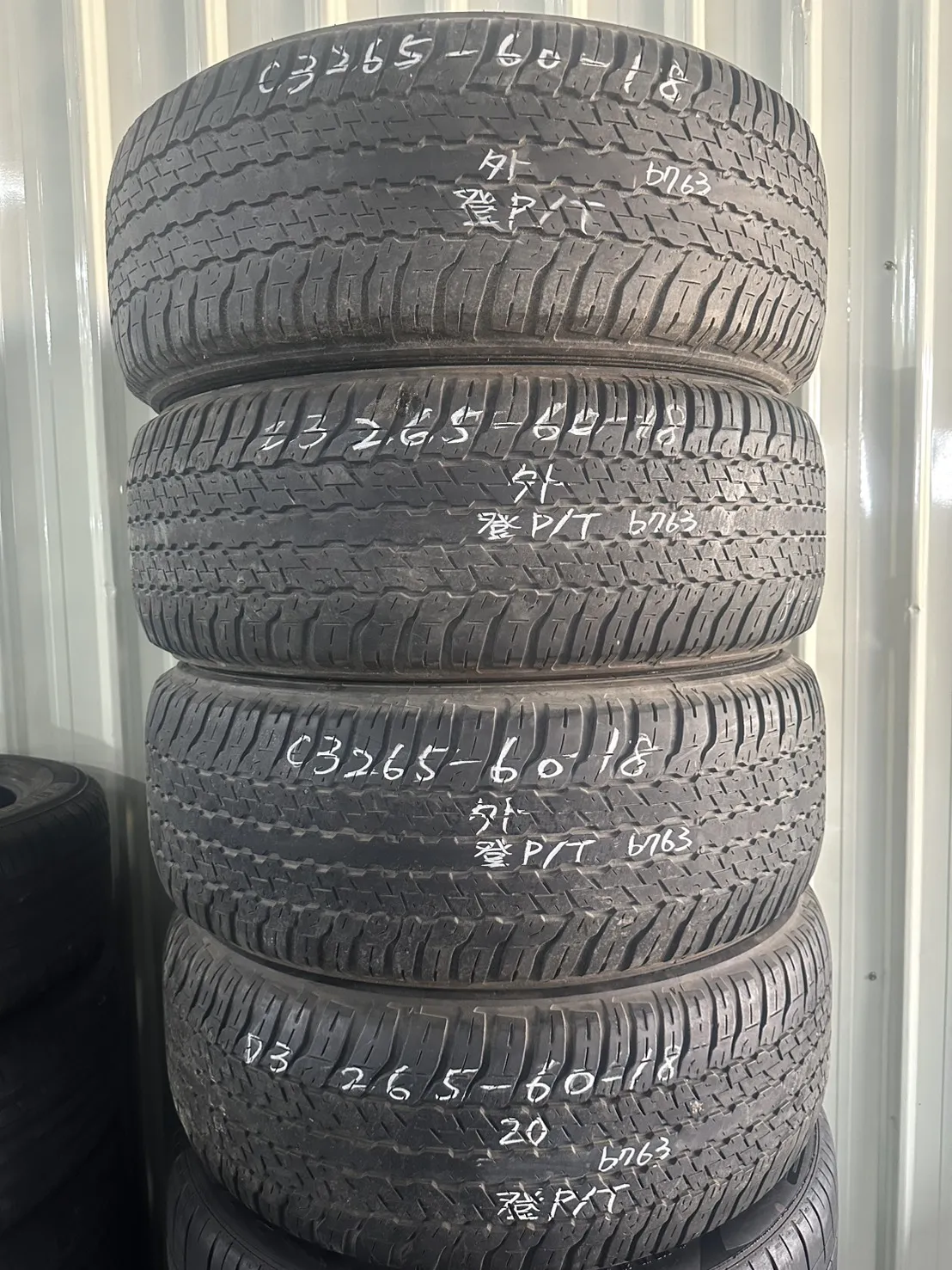 登錄普P/T 四條 265-60-18