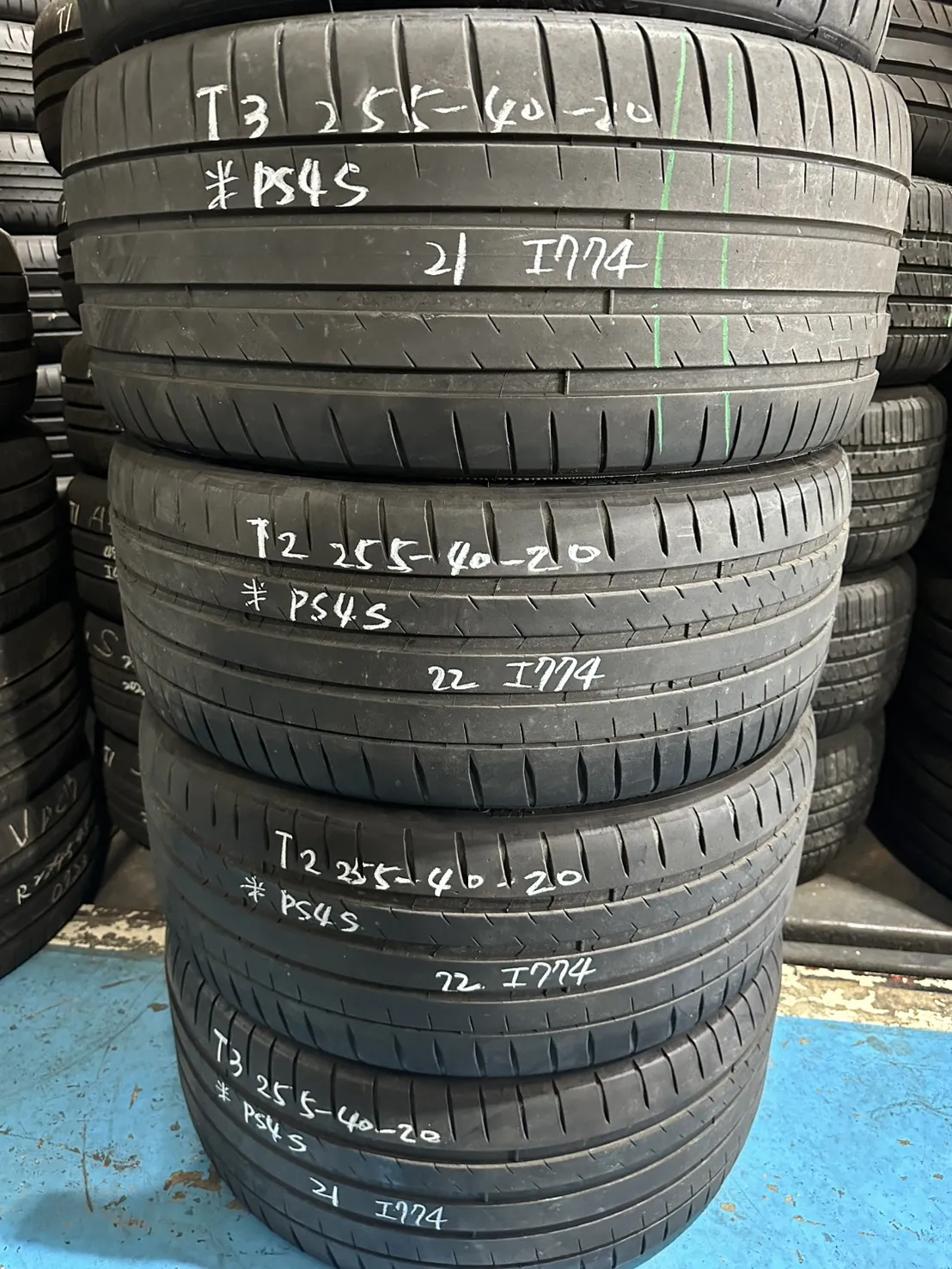 米其林PS4S 四條 255-40-20