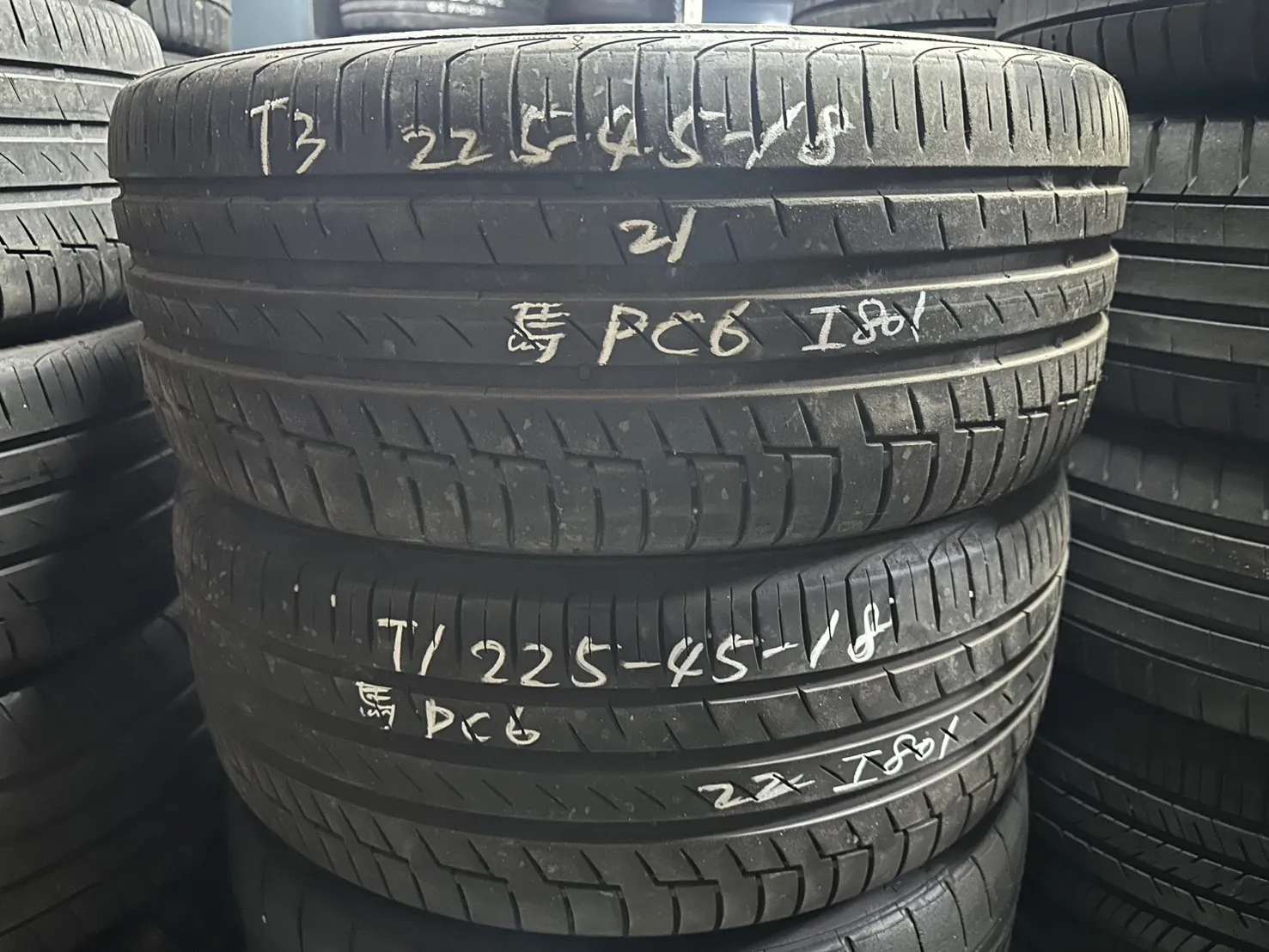 馬牌PC6 二條 225-45-18