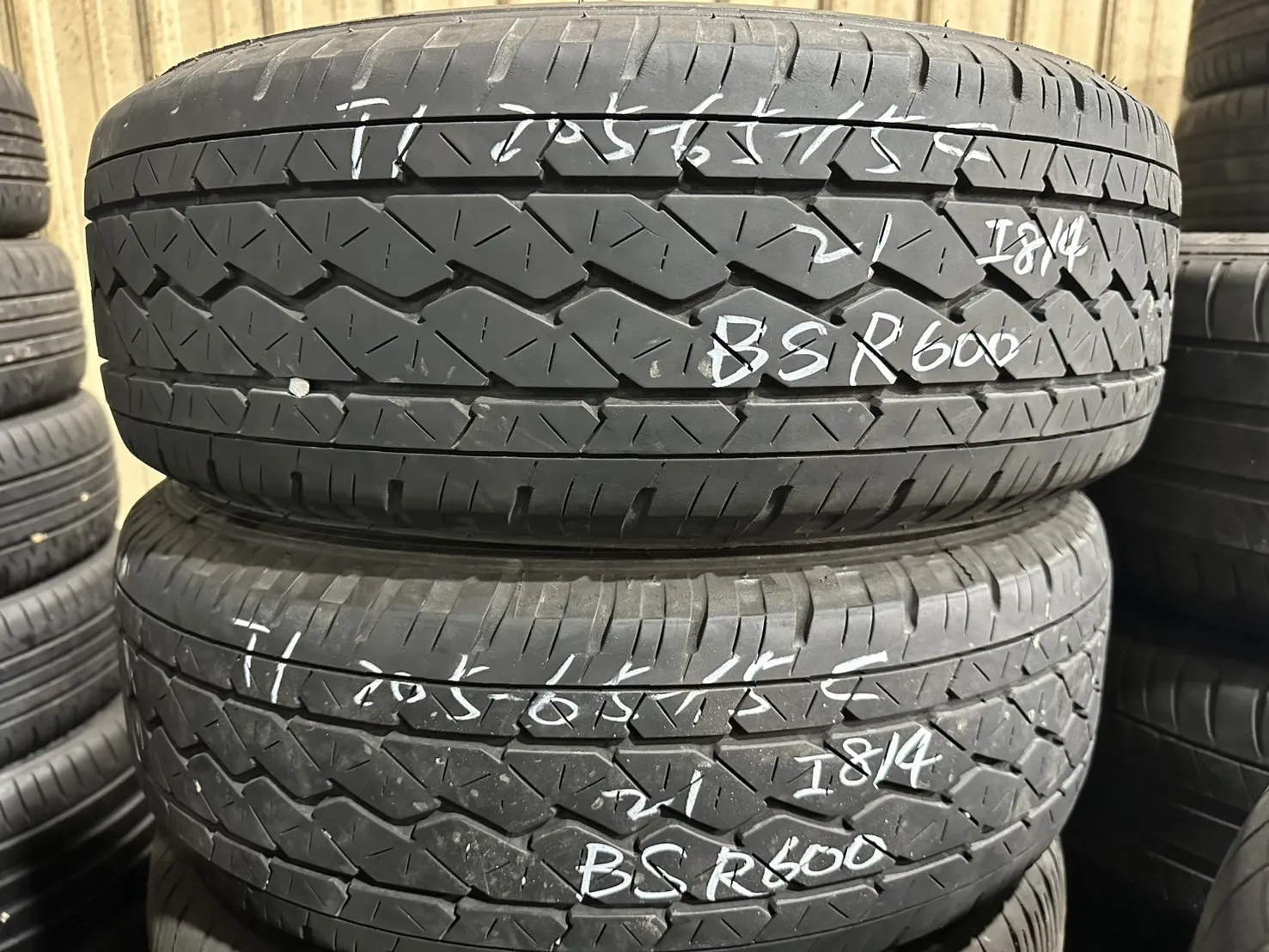 普利司通R600 二條 205-65-15c