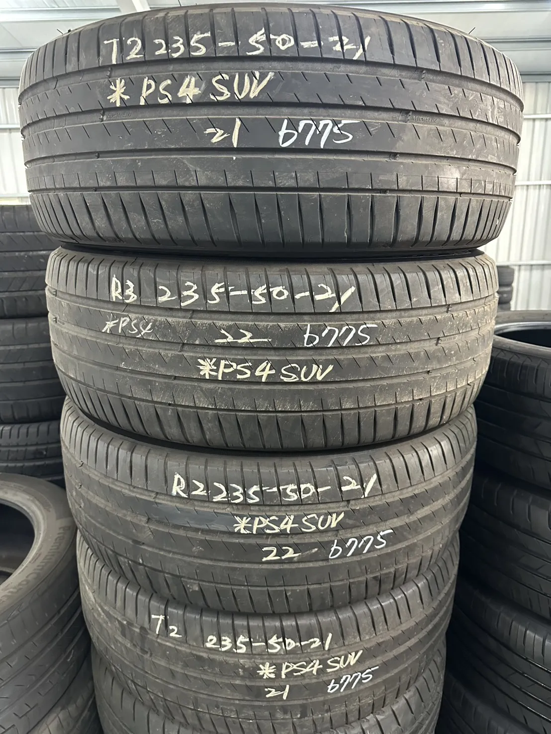 米其林PS4 SUV 四條 235-50-21