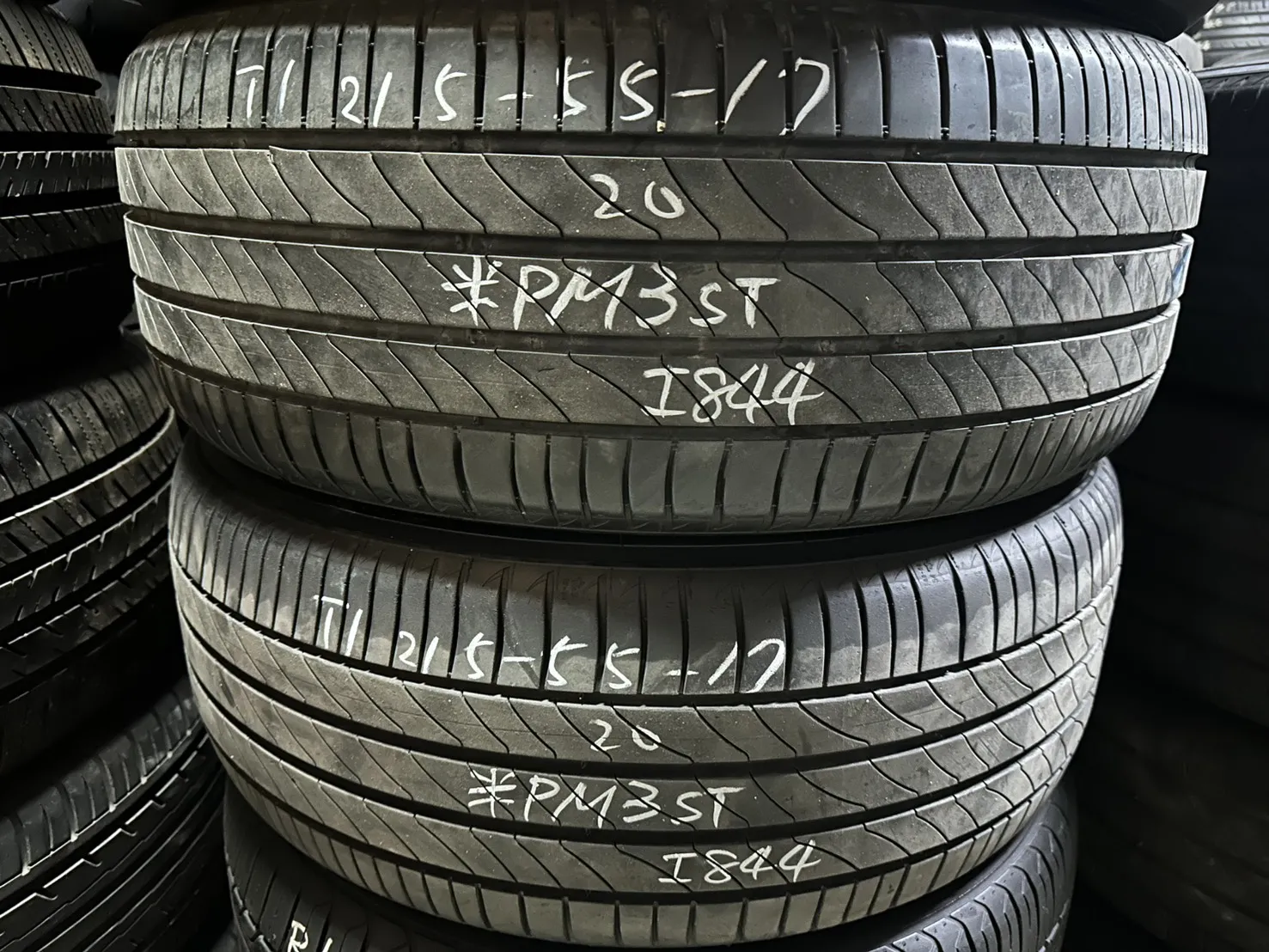 米其林PM3st 二條 215-55-17