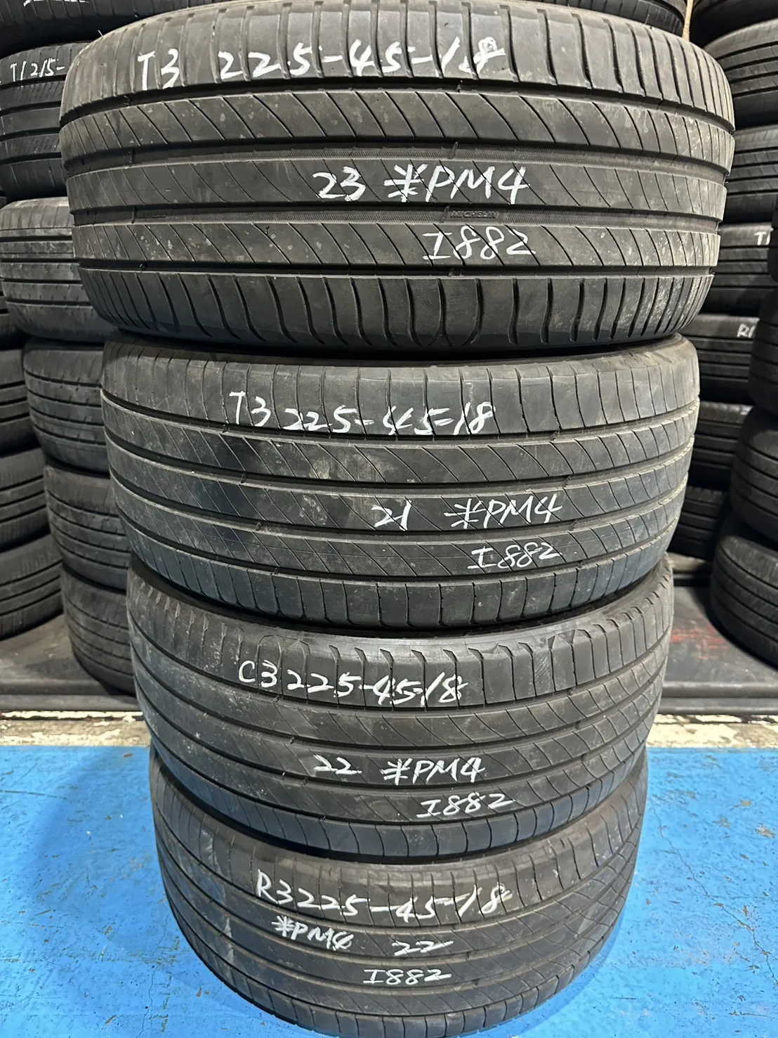 米其林PM4 四條 225-45-18