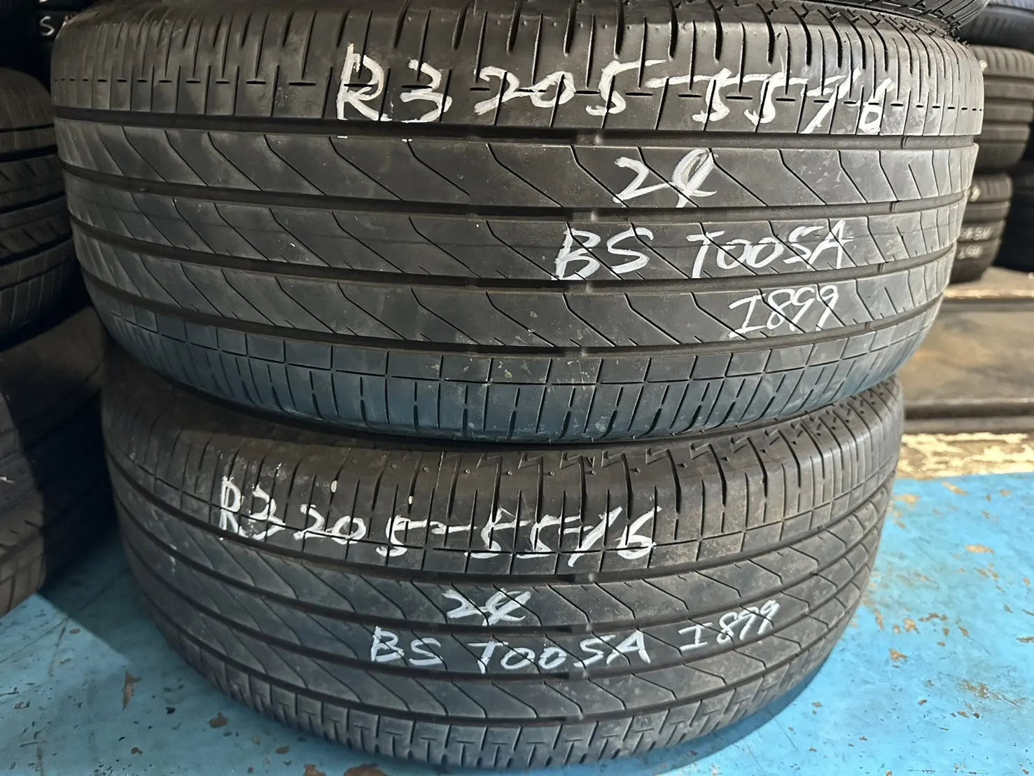 普利司通T005A 二條 205-55-16