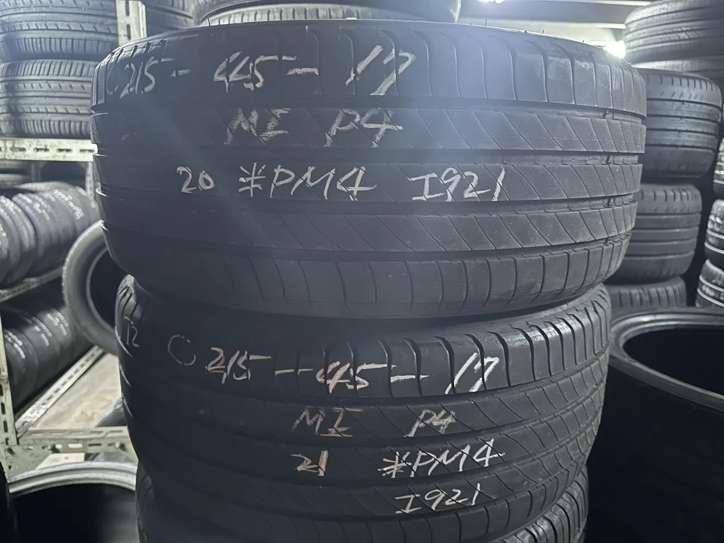 米其林PM4 二條 215-45-17