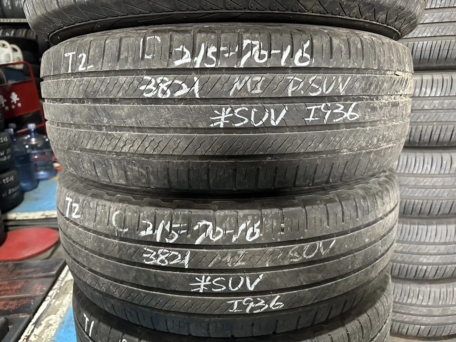 米其林SUV 二條 215-70-16