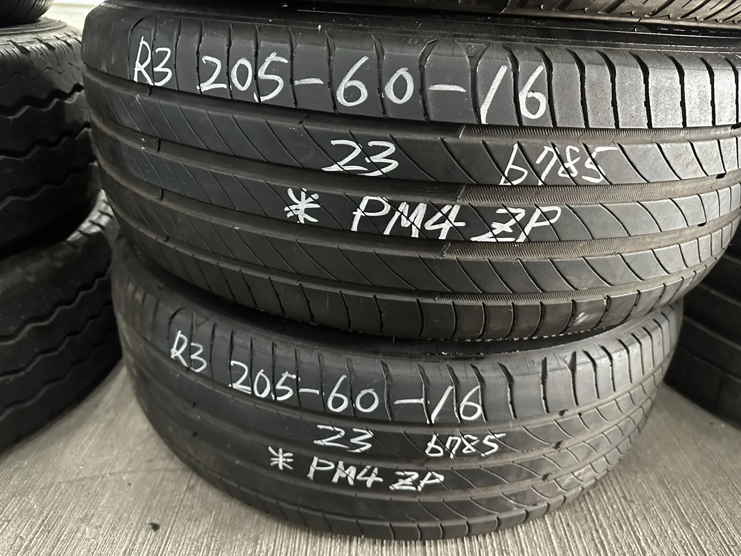 米其林PM4 二條 205-60-16