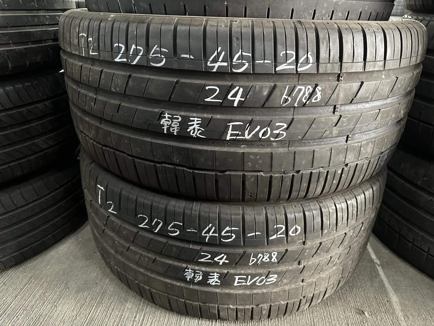 韓泰EVO3 二條 275-45-20