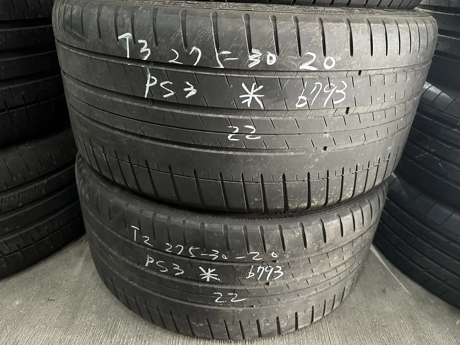 米其林PS3（防爆）二條 275-30-20